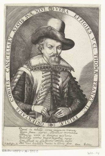 Portrait of Thomas Franzius at the age of 46