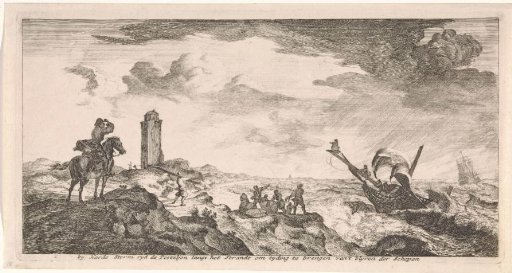 Storm at sea