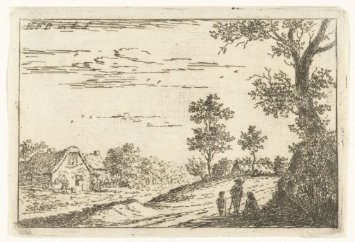 Landscape with farm
