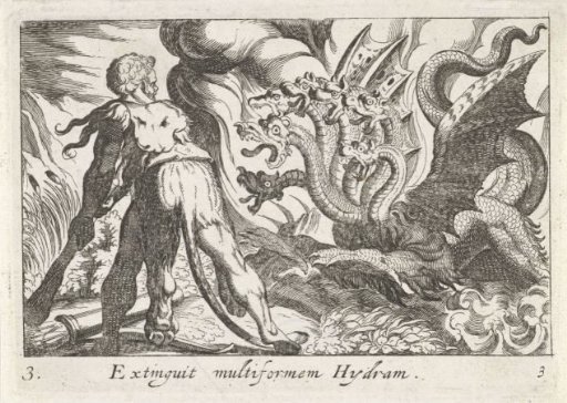 Hercules in Combat with the Hydra of Lerna
