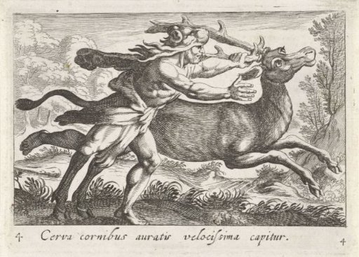 Hercules Catches the Hind of Cerynea