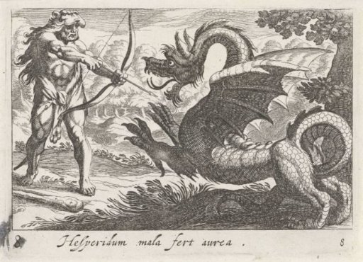 Hercules Slays the Dragon Ladon