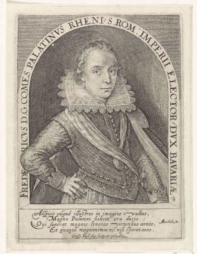 Portrait of Frederick V, Elector Palatine, King of Bohemia