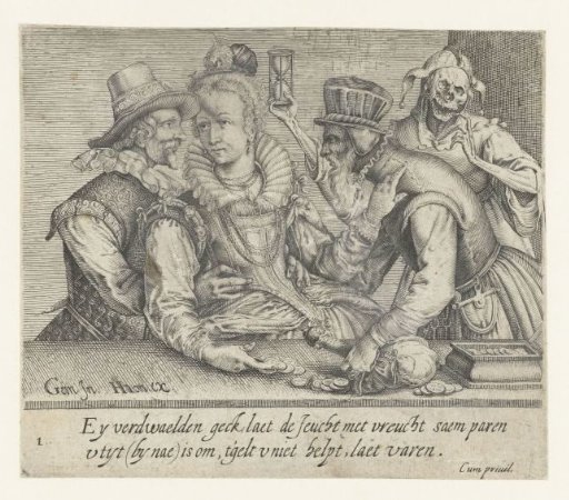 An old man tries to buy the love of a young woman