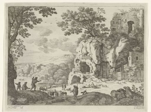 Landscape with a ruin
