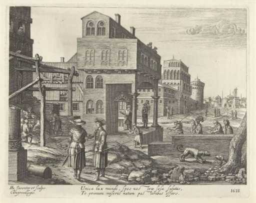 City View with the Adoration of the Shepherds