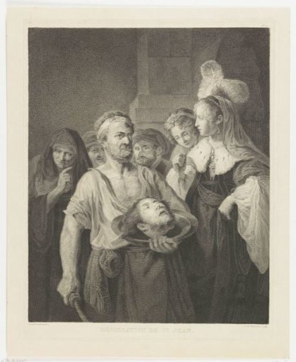 Salome Receives the Head of John the Baptist