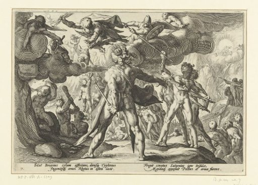Attack of the Giants on the world of the gods