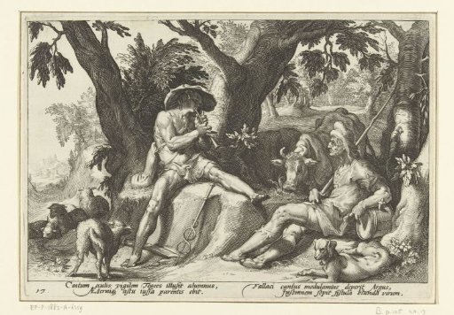 Mercury plays the flute for Argus