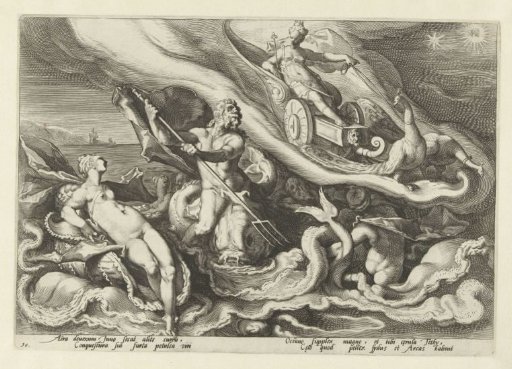Juno Complains to Thetis and Oceanus