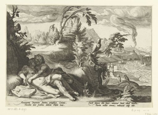 Corvus Discovers the Girl Coronis