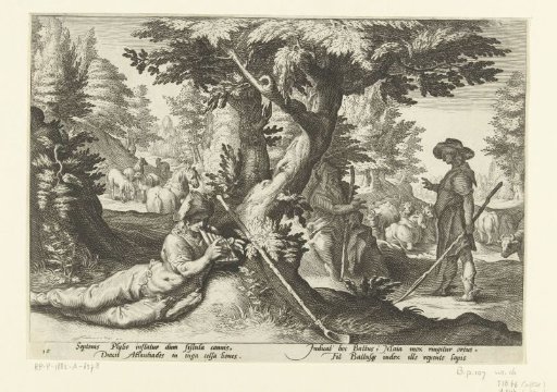 Mercury and Battus