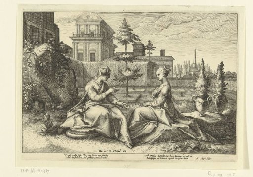 Juno Approaches Semele in the Disguise of Beroë