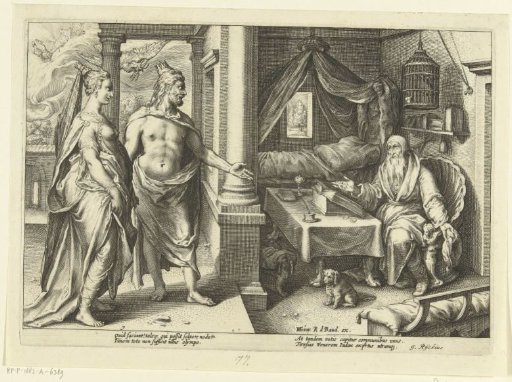 Juno and Jupiter Consult Tiresias