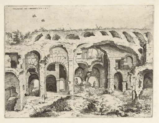 Fourth view of the Colosseum in Rome