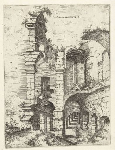 Fifth view of the Colosseum in Rome