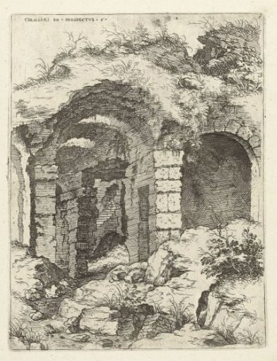 Sixth view of the Colosseum in Rome