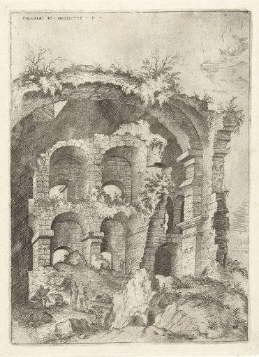 Seventh view of the Colosseum in Rome