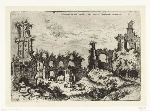 View of the Palatine with the Septizonium