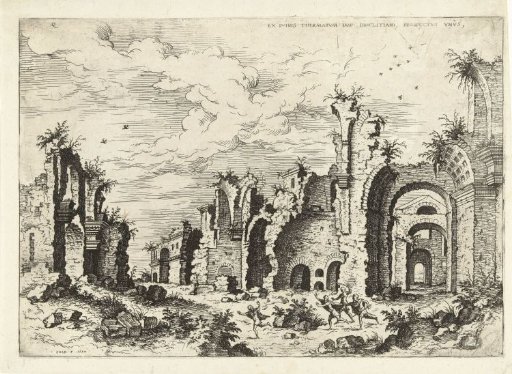 View of the Baths of Diocletian