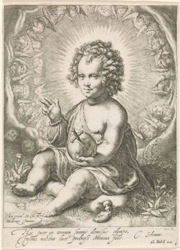 Christ Child as Salvator Mundi