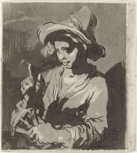 Woman with a Fan