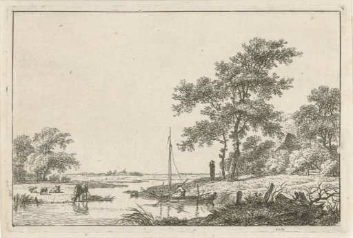 Landscape with a Small Boat