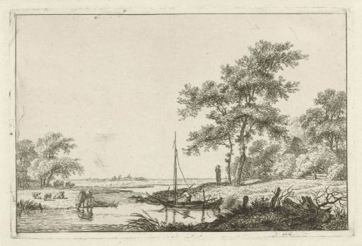 Landscape with a Small Boat