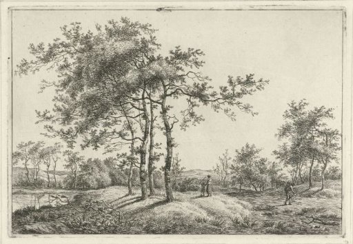 Landscape with Mother and Child