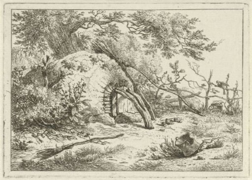 Stove with brooms