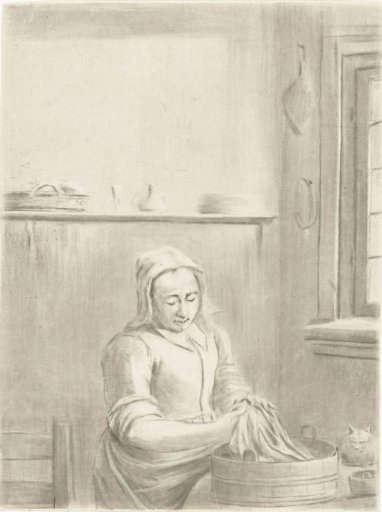 Kitchen Maid with Tub
