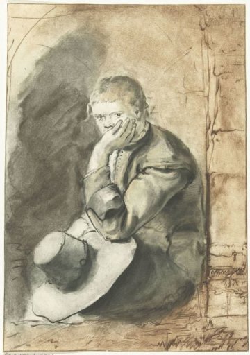 Seated man