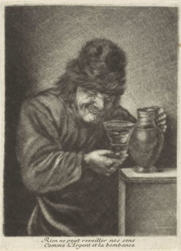 Man with a Jug and a Glass