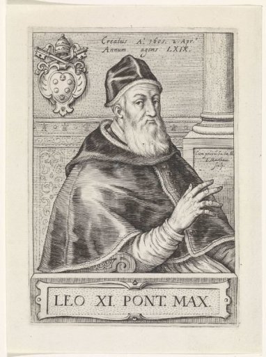Portrait of Pope Leo XI