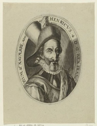 Portrait of King Henry IV of France