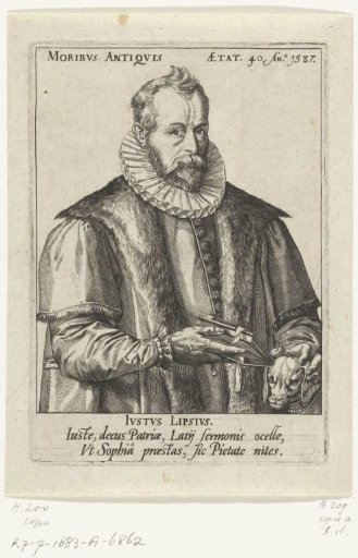 Portrait of Justus Lipsius