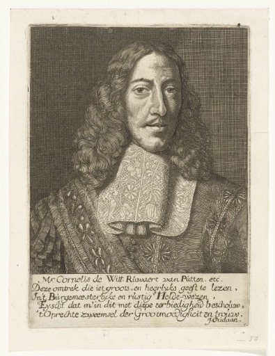 Portrait of Cornelis de Witt