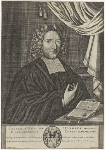 Portrait of Gerardus Puppius Hondius