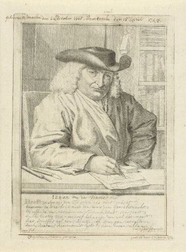 Portrait of Isaac Vincentsz. van der Vinne