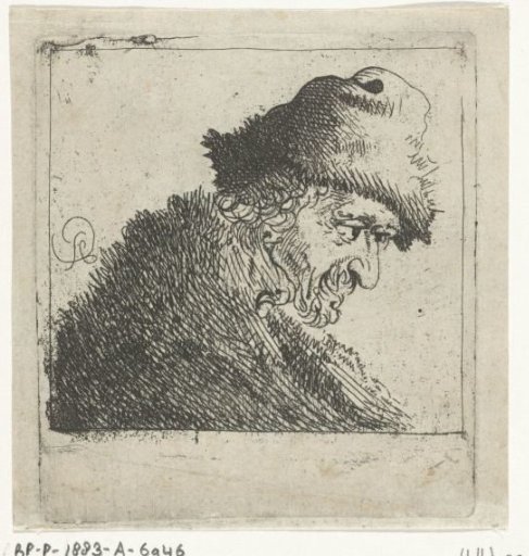 Portrait of an Old Man with a Fur Cap
