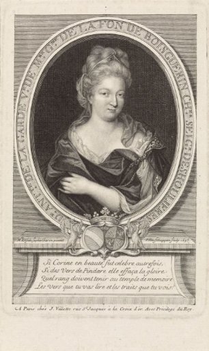Portrait of Antoinette des Houlières