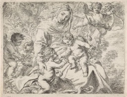 Mary with Child and John the Baptist