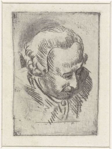 Head study of Jean Baptiste Coclers