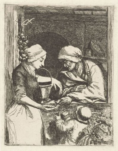 Vegetable seller