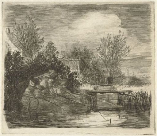 Anglers by a river