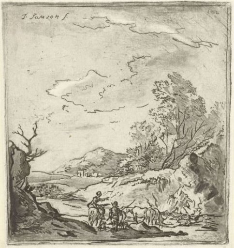 Landscape with Rider and Shepherd