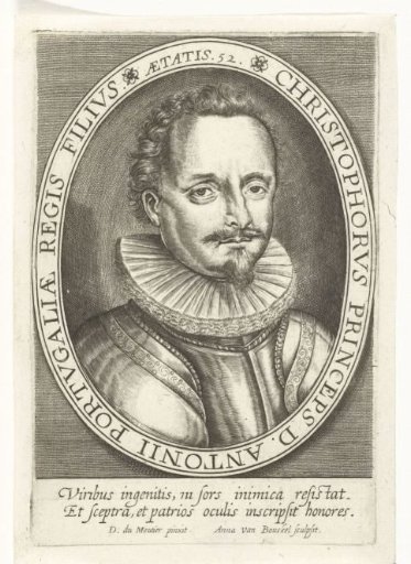Portrait of Cristóvão de Portugal aged 52