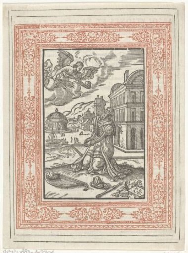 Kneeling David