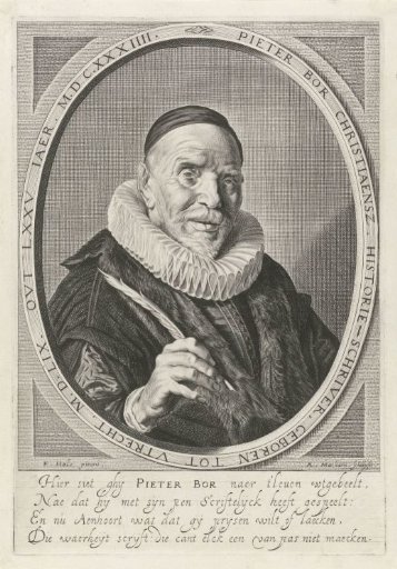 Portrait of Pieter Christiansz. Bor