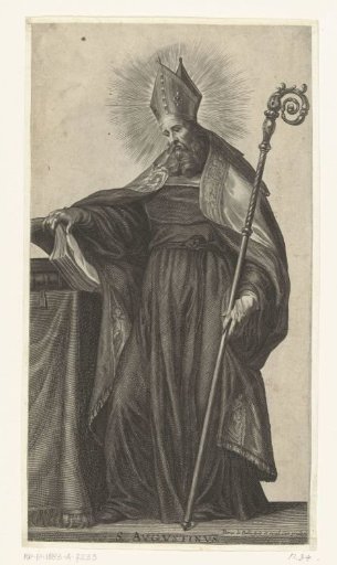 Saint Augustine as Bishop